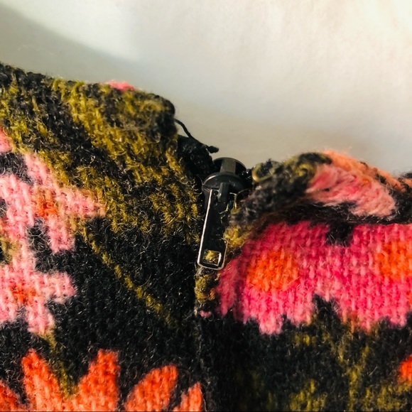 VINTAGE 1960s Vivid Hanae Mori Designer Mod A-Line GoGo Shift Dress XS S - Picture 13 of 13